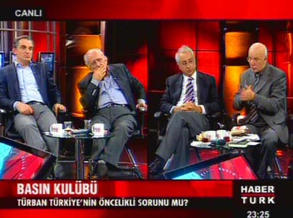Basın Kulübü'nde gündem türban